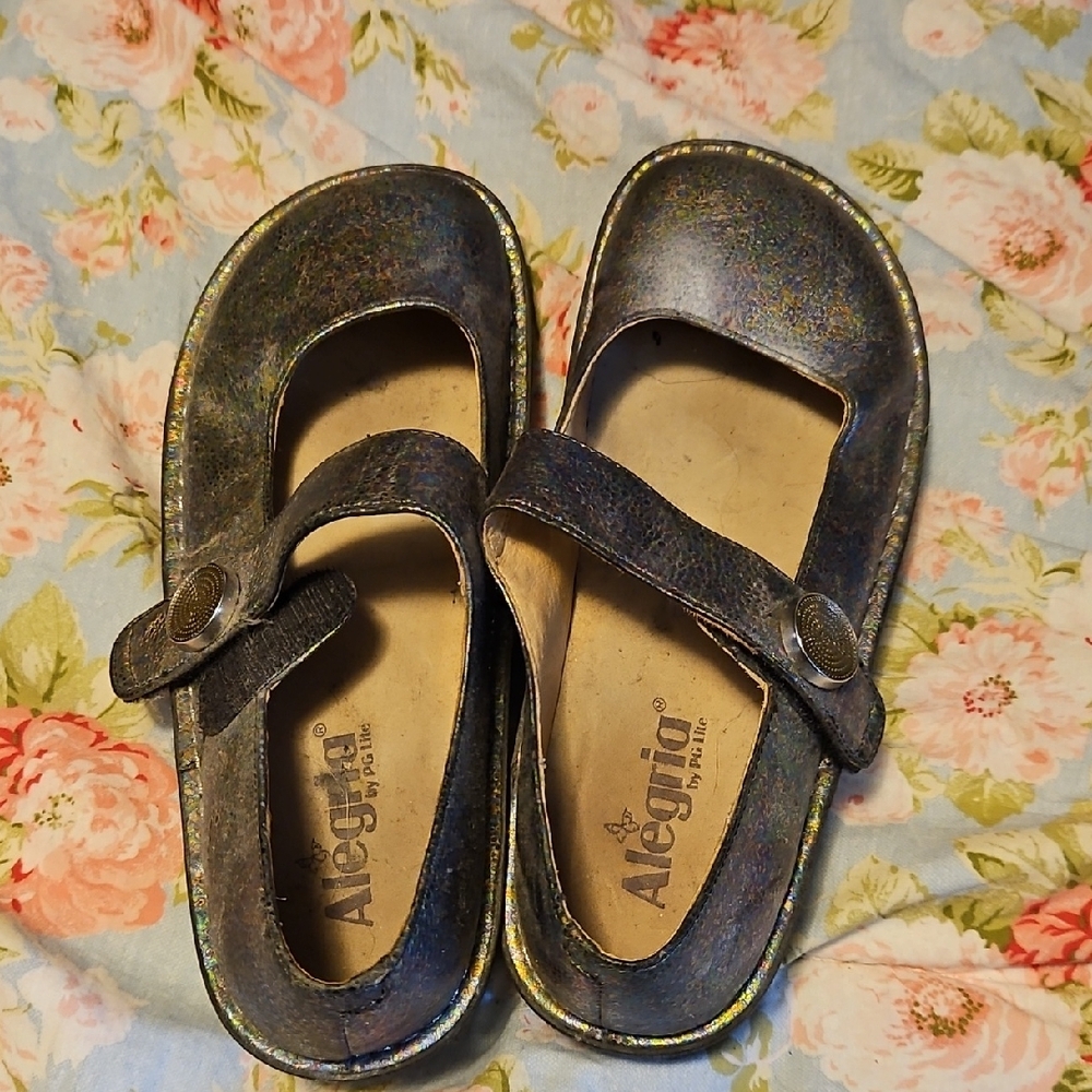 Alegria Black Mary Jane Shoes